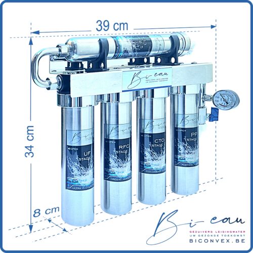 5-traps-Bi-eau-waterzuivering-in-stainless-steel-afmetingen-34-cm-hoog-39-cm-breed-8-cm-diep