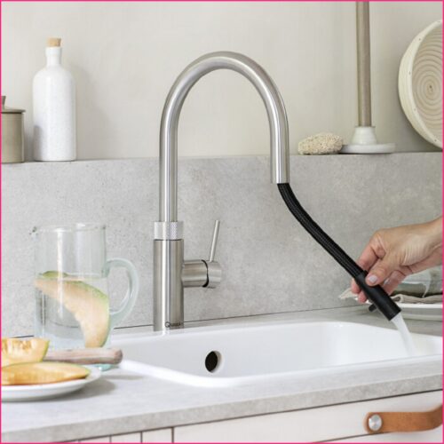 Quooker-flex-Chroom- inclusief-boilervat-5-liter